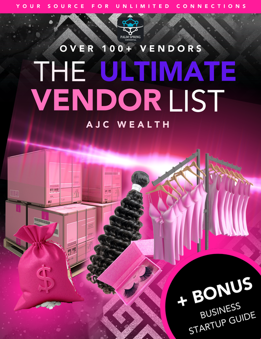 THE ULTIMATE VENDORS LIST